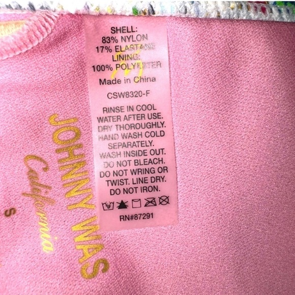 NEW Johnny Was Locita Triangle Bikini Swim Top  Size Small  MSRP‎ $98 - Picture 8 of 8
